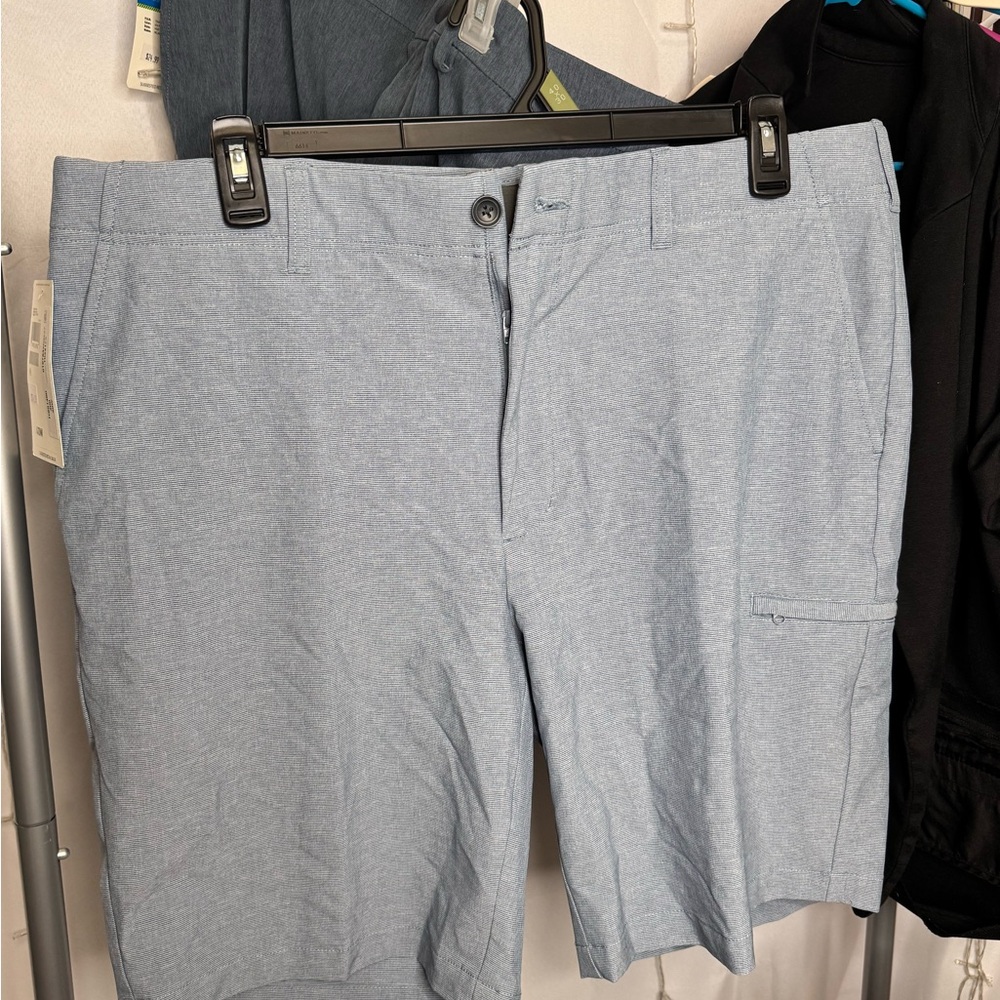 Haggar Light Blue Men's Cargo Shorts